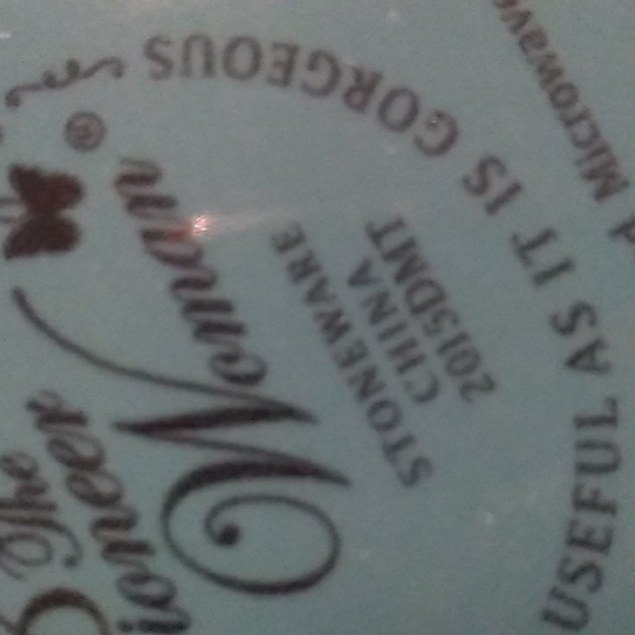 Pionner Woman Stoneware 1 Dinner Plate - Picture 6 of 8